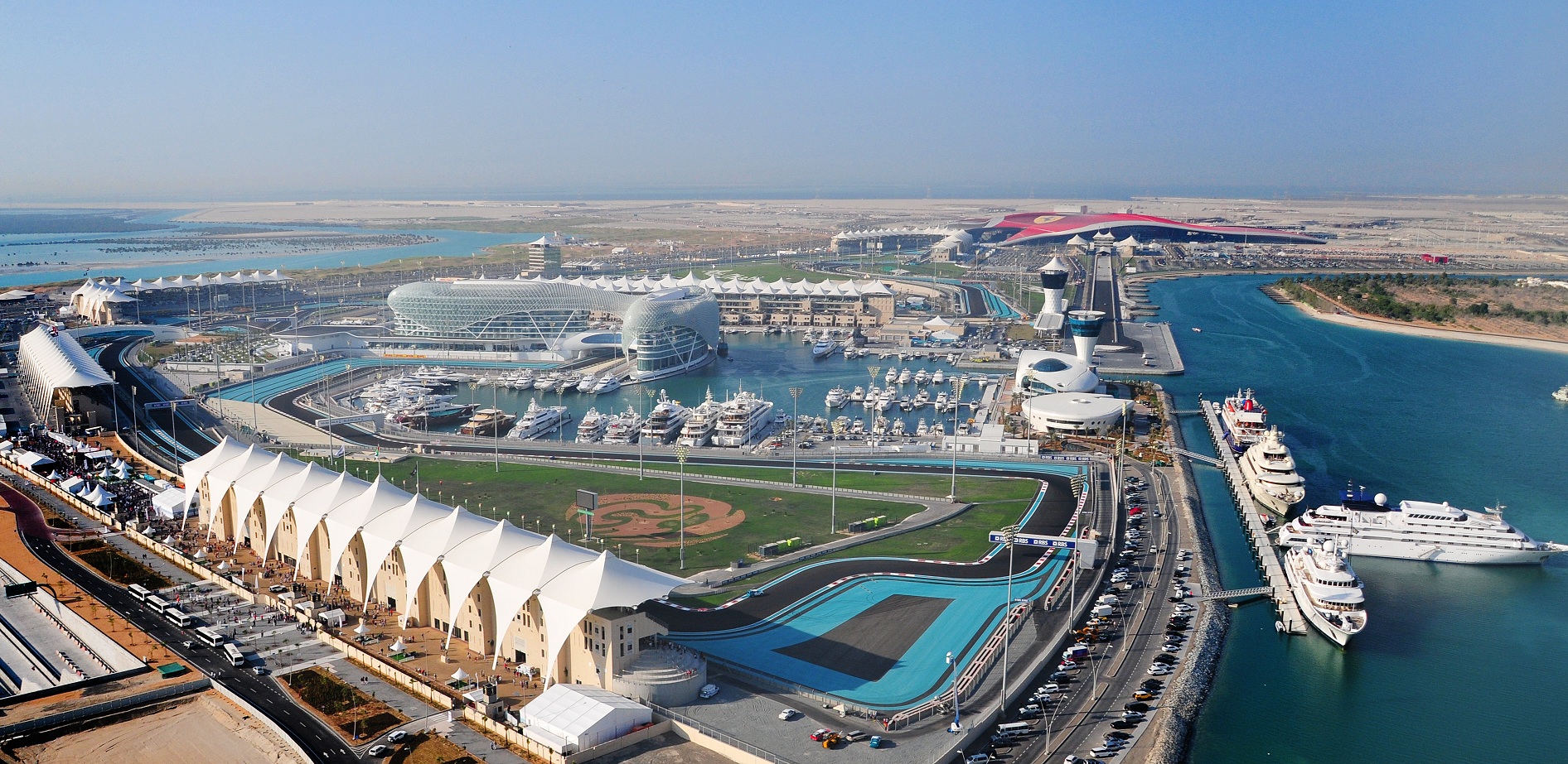 Aerial View - Yas Island