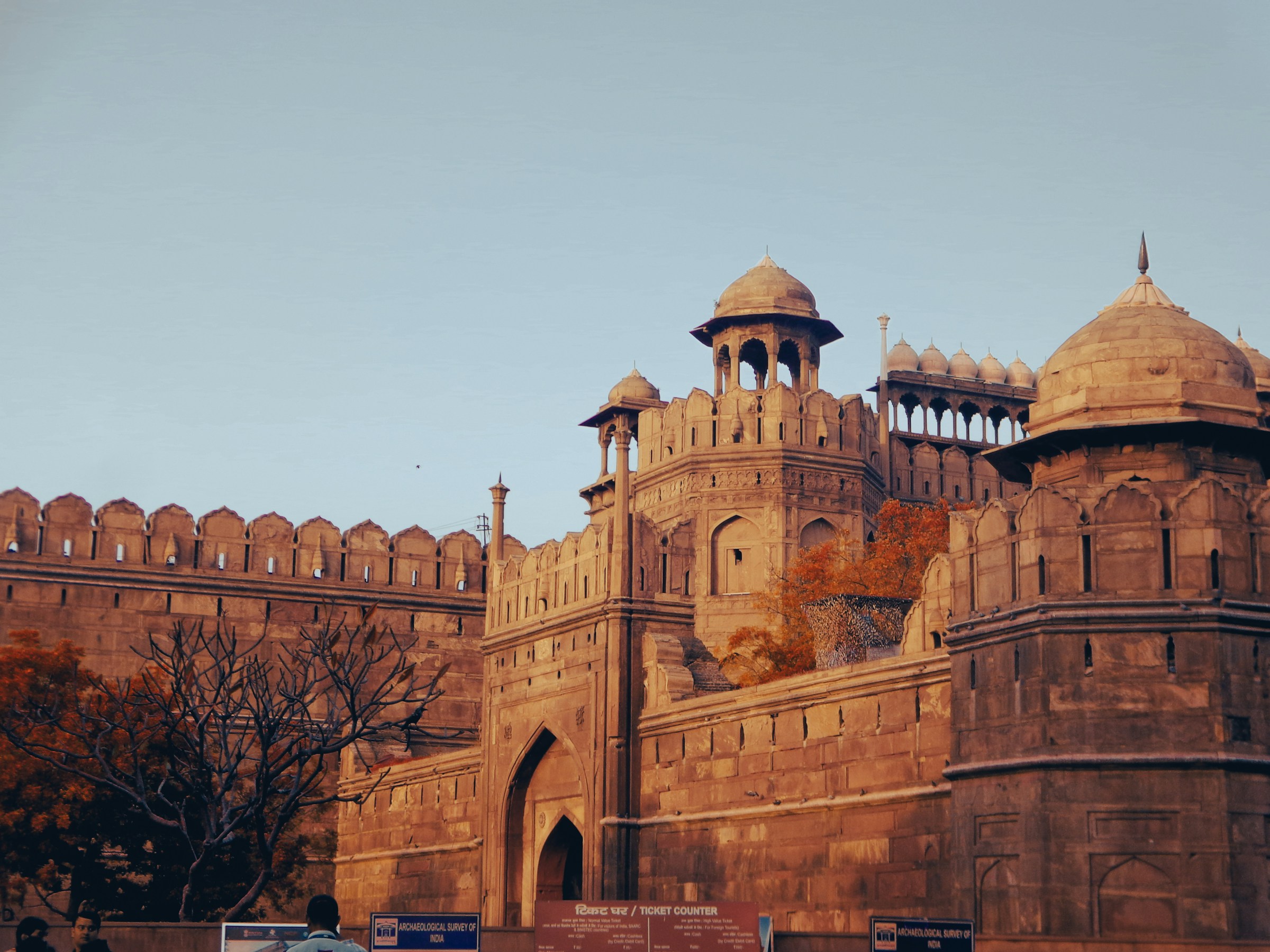 The Red Fort in Delhi