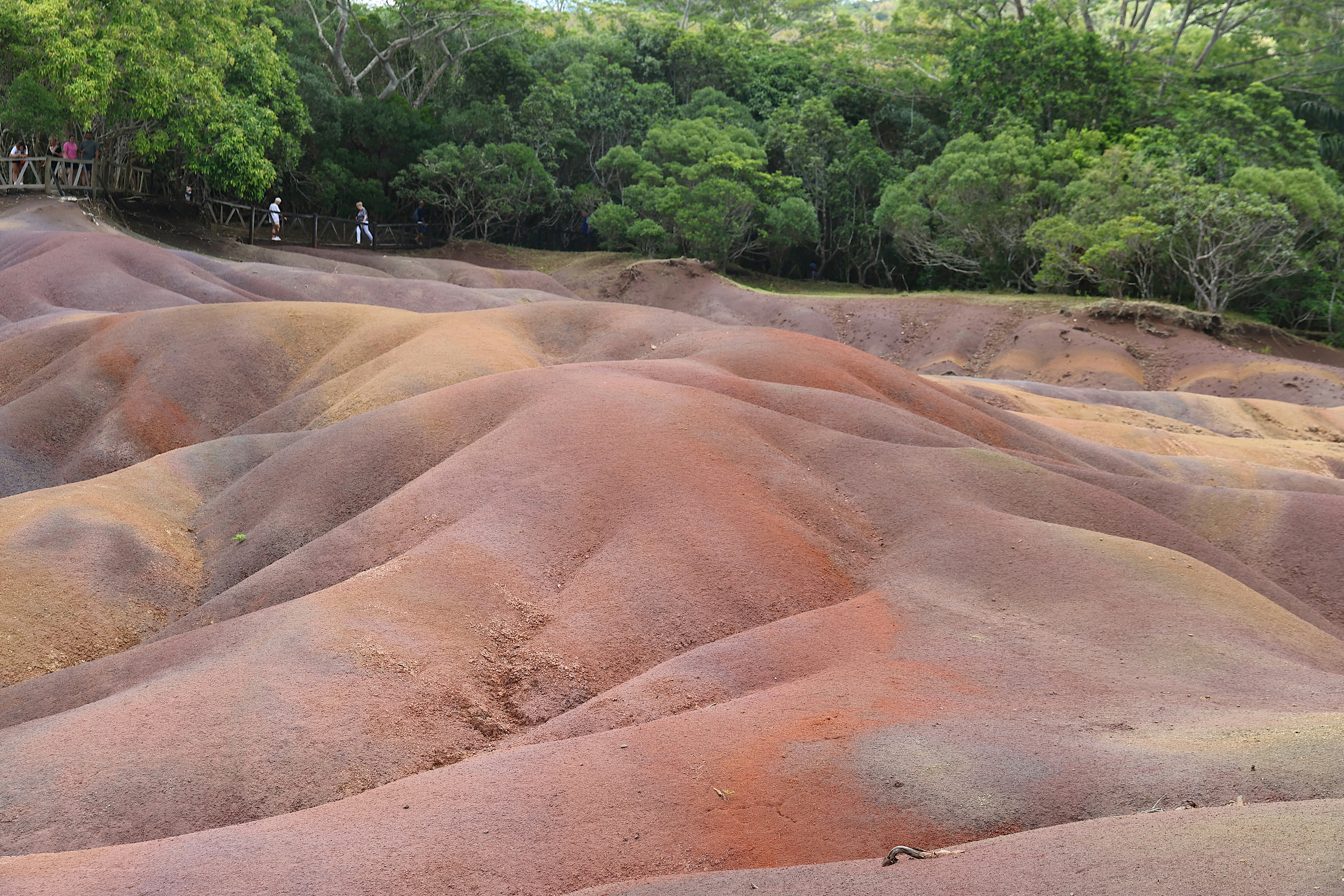 Chamarel Seven Coloured Earths sand dunes