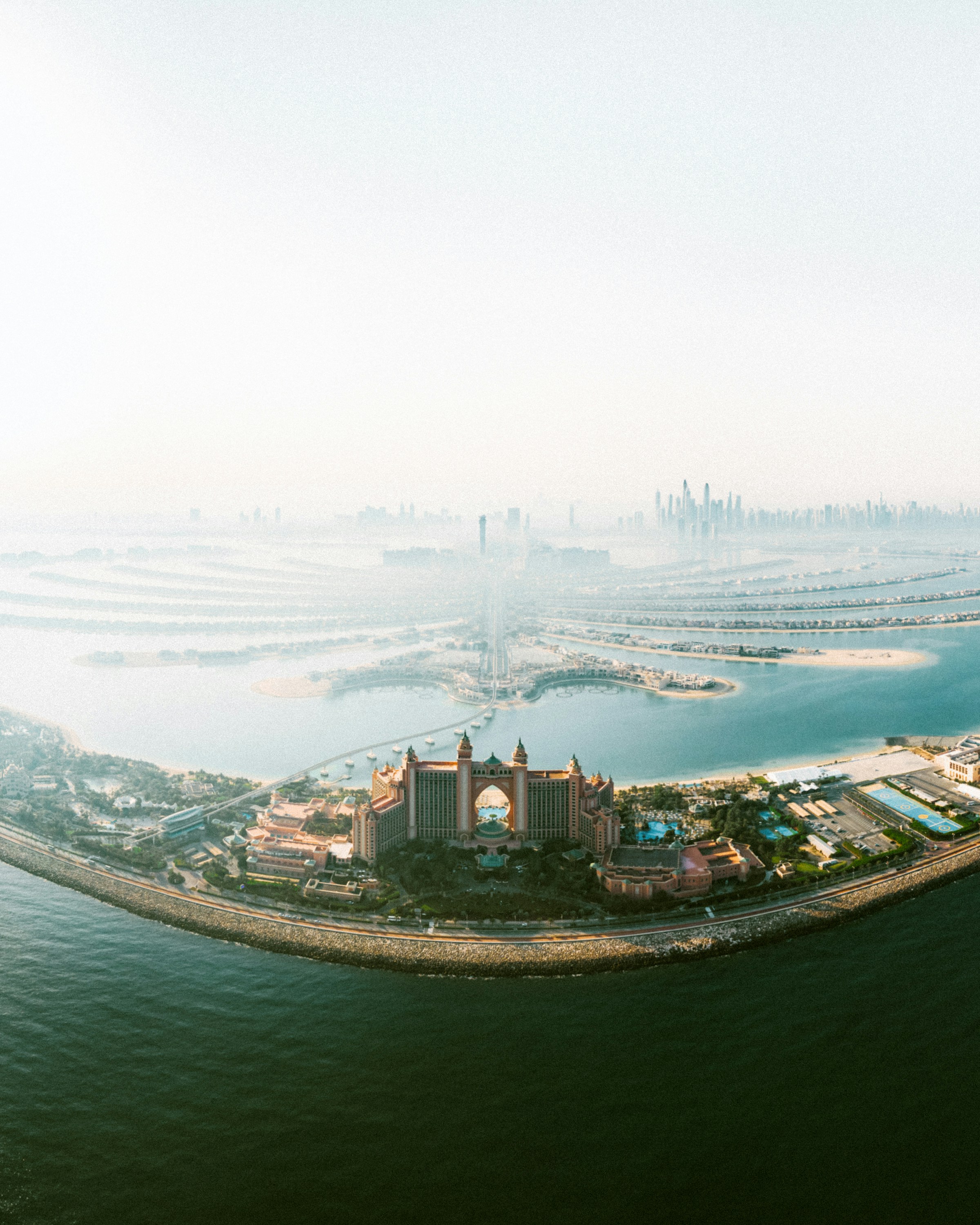Aerial view of Atlantis The Palm, Dubai