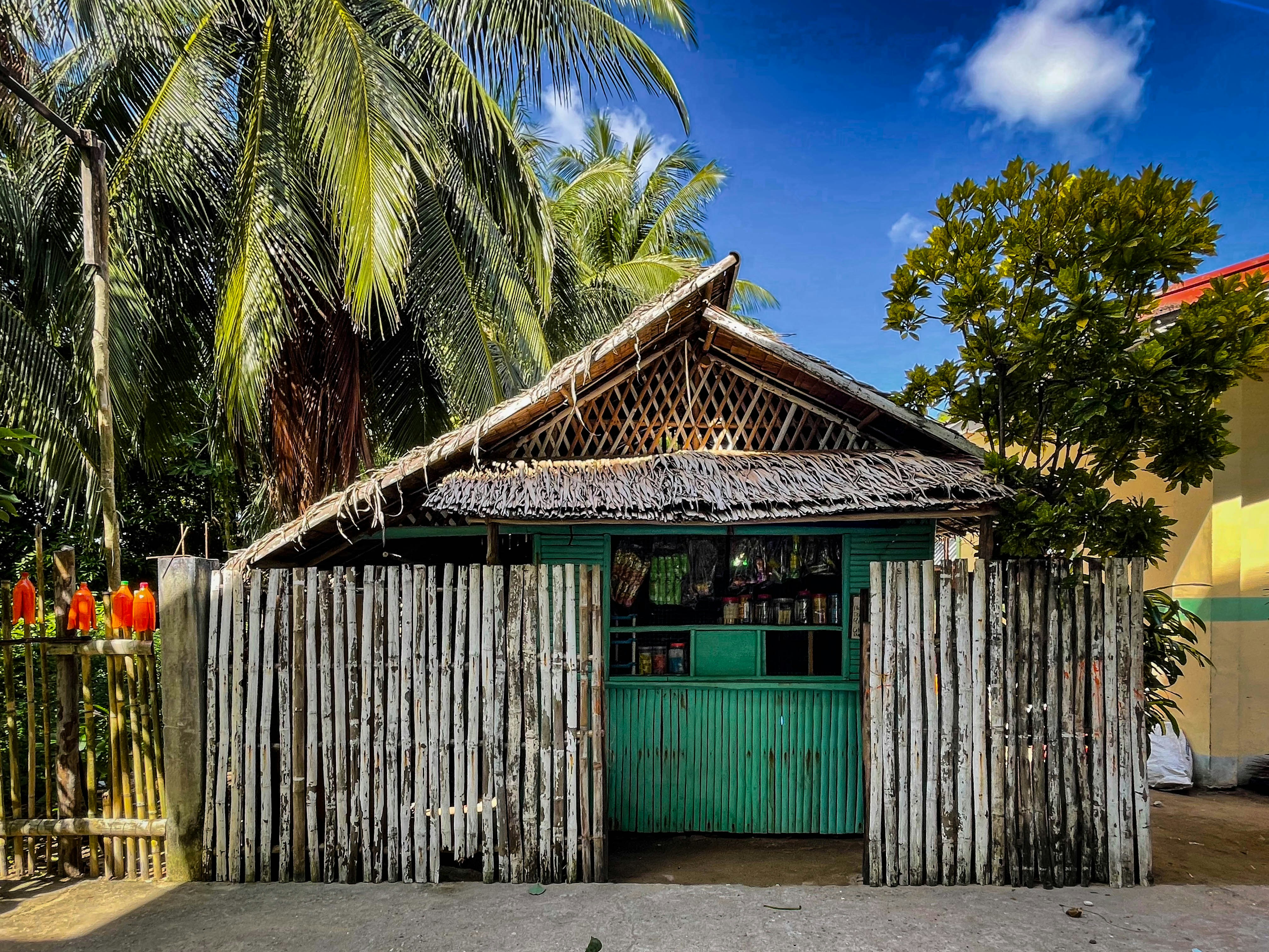 Small local tropical island store